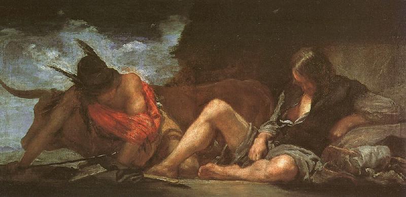 Diego Velazquez Mercury and Argus oil painting image